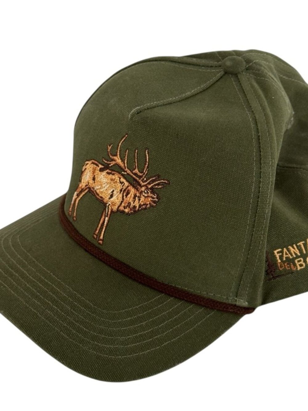 Sendero Provisions Hat Elk Olive Green Nature Outdoors Dad Gift Idea Hunting Cap